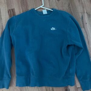 Blue Nike sweatshirt